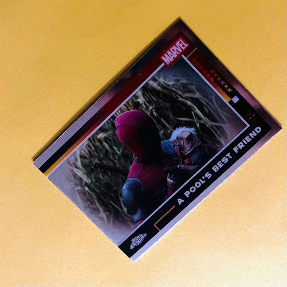 2025 Topps Chrome Deadpool & Wolverine A Pool's Best‎ Friend #74 Insert Marvel